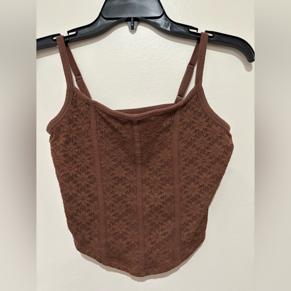 Hollister brown tank size small - Picture 1 of 3